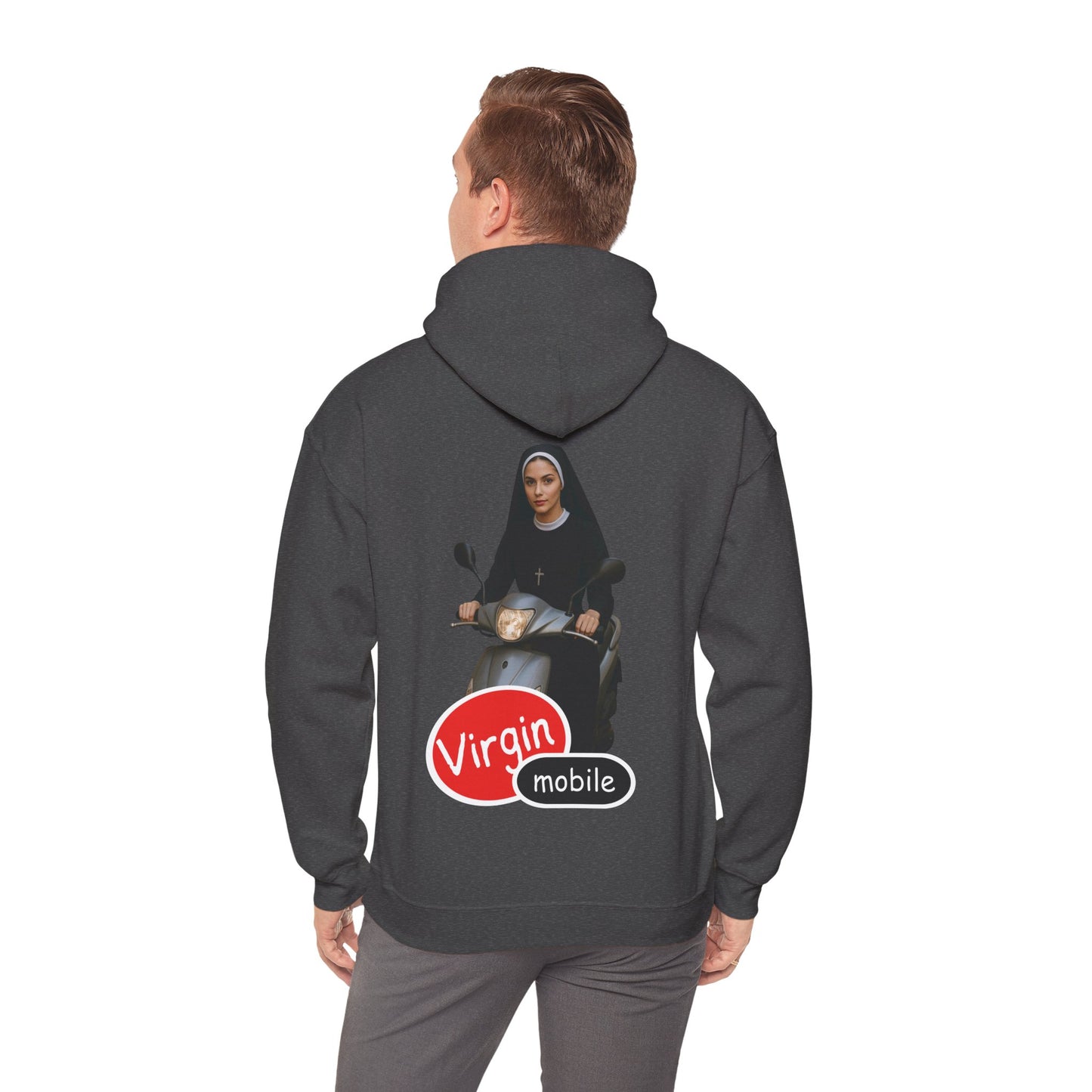 "Virgin Mobile" Unisex Heavy Blend™ Hooded Sweatshirt