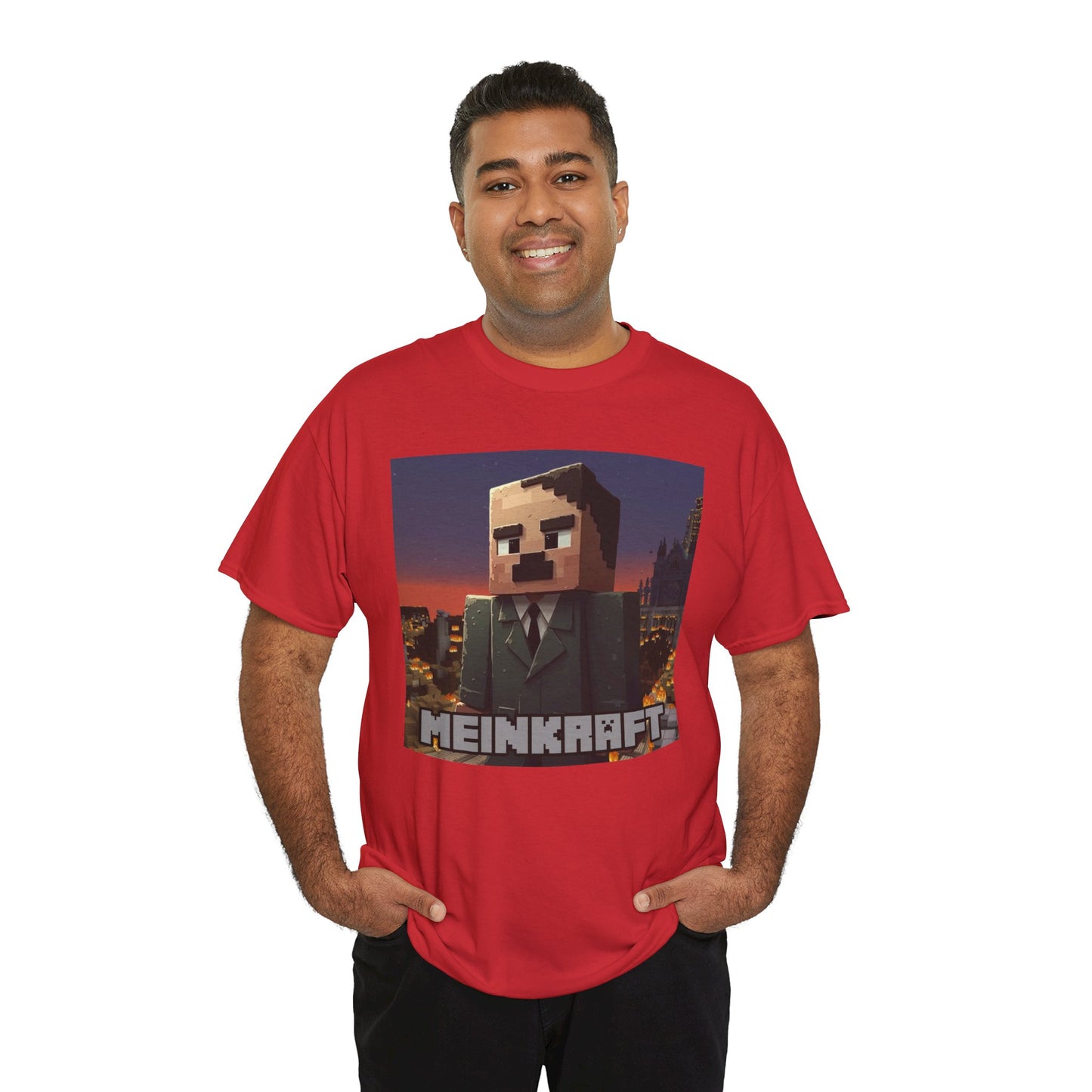 "Meinkraft (Minecraft)" Unisex Heavy Cotton Tee