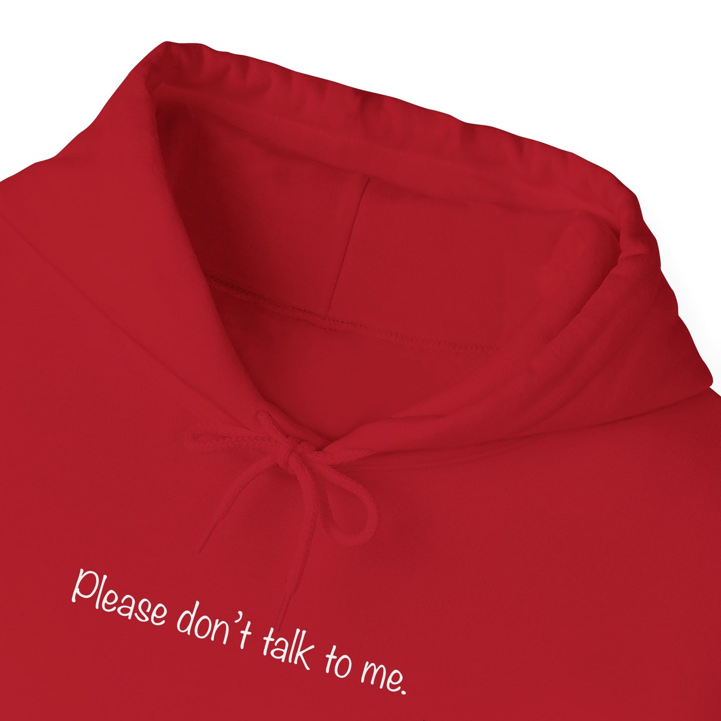 "Please Don't Talk To Me" Unisex Heavy Blend™ Hooded Sweatshirt