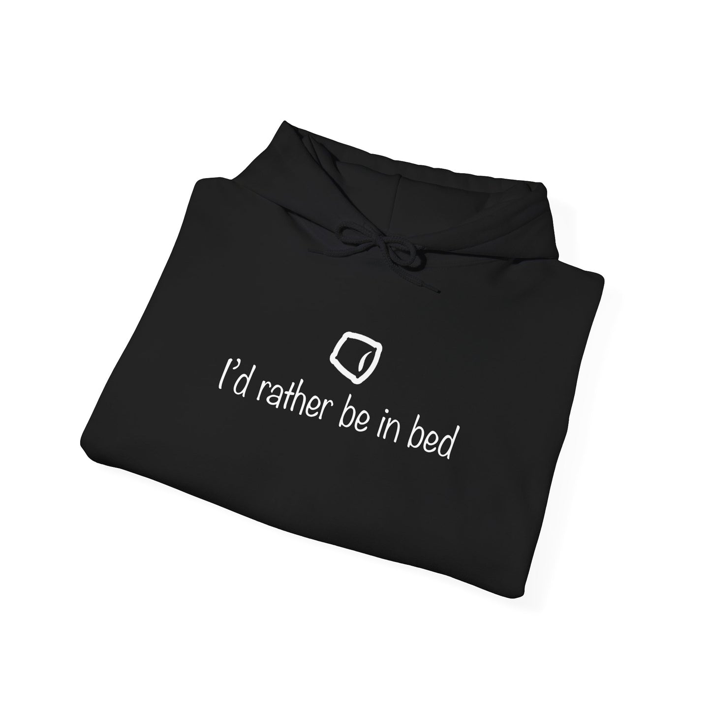 "I'd Rather Be In Bed" Unisex Heavy Blend™ Hooded Sweatshirt