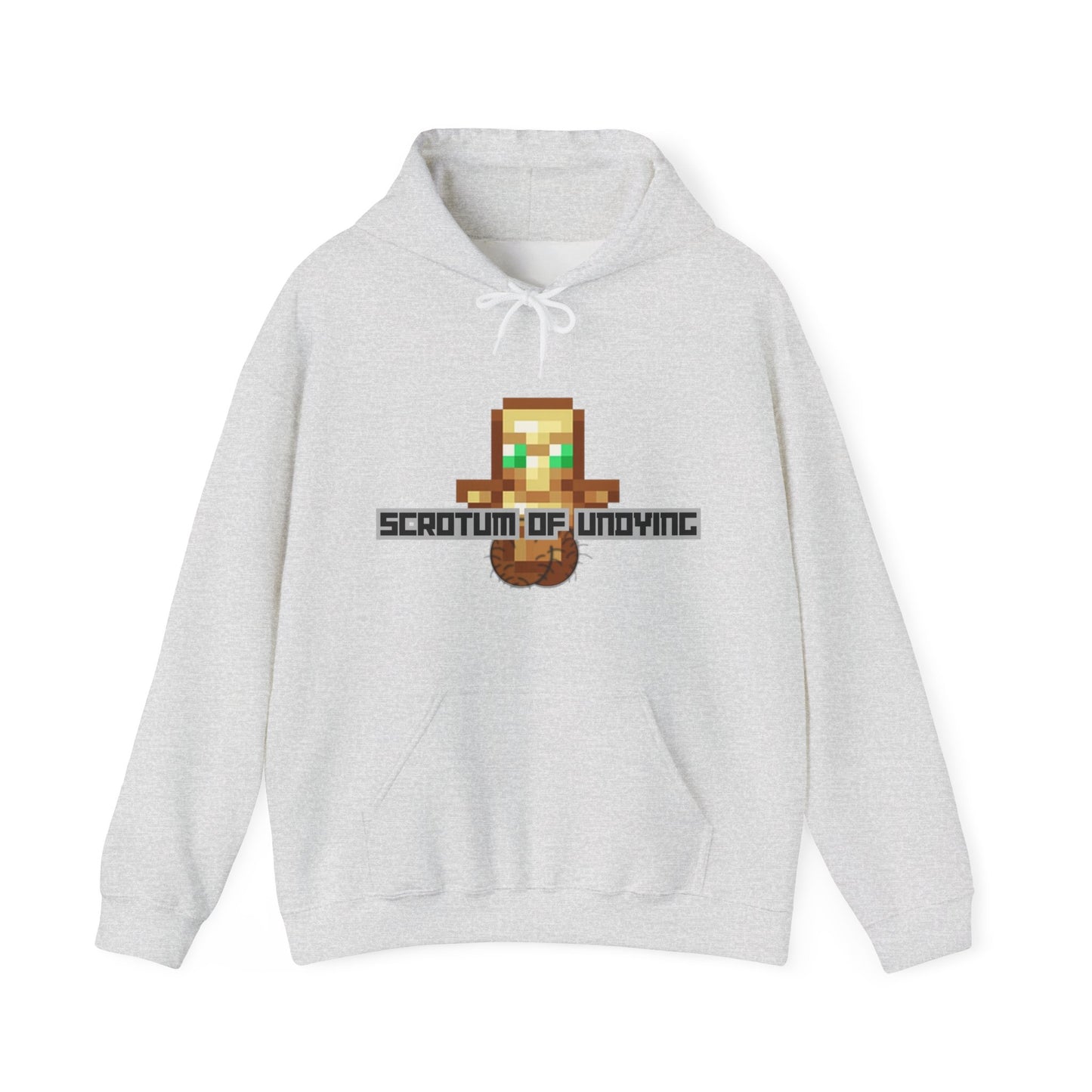 "Scrotum of Undying (Minecraft)" Unisex Heavy Blend™ Hooded Sweatshirt