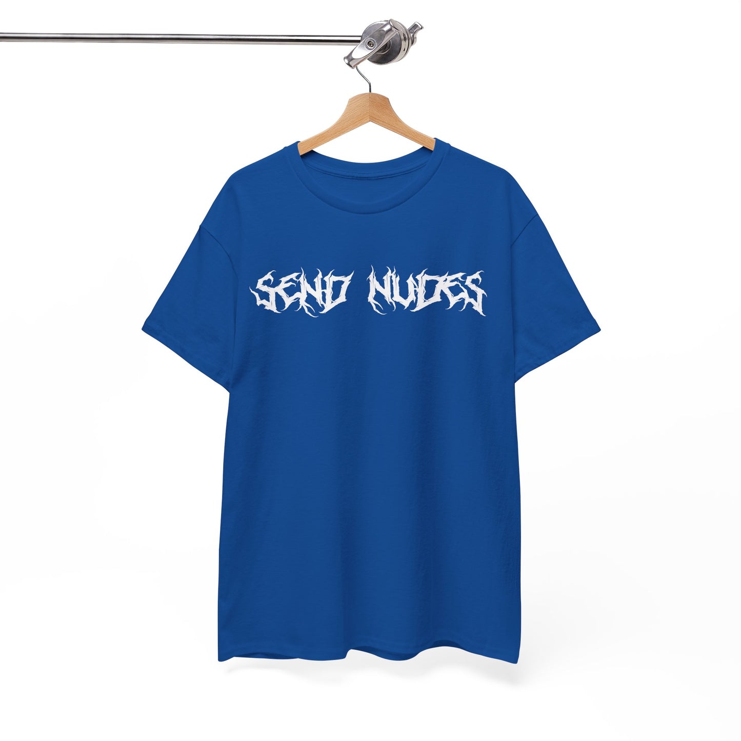 "Send Nudes" Funny Unisex Heavy Cotton Tee