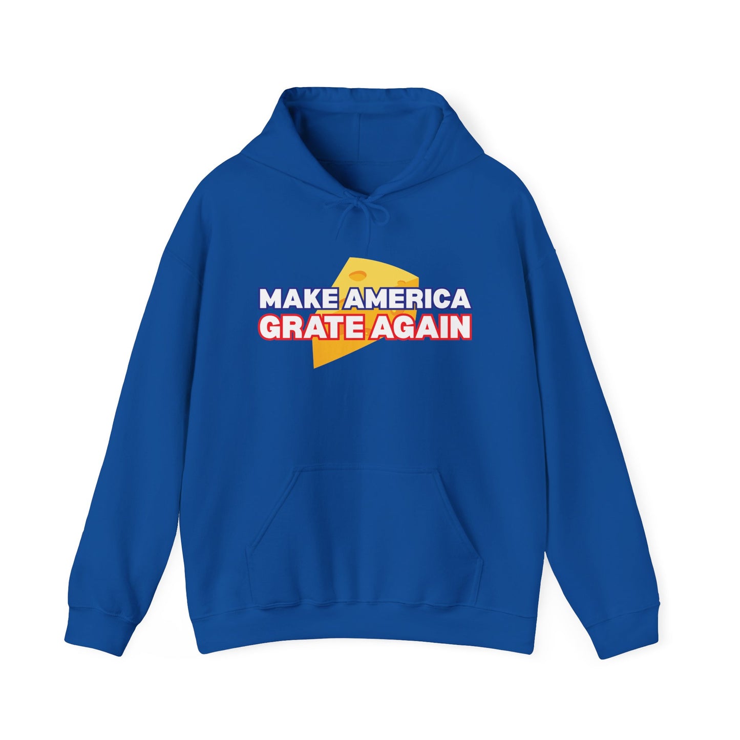 "Make America Grate Again" (Donald Trump) Unisex Heavy Blend™ Hooded Sweatshirt