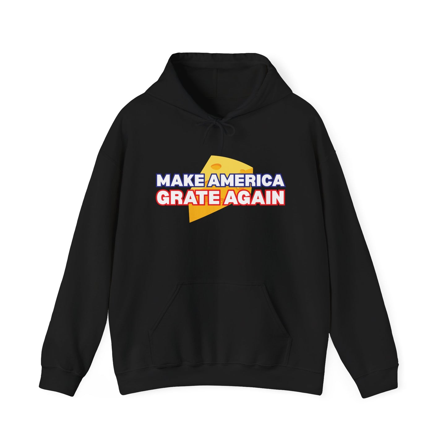 "Make America Grate Again" (Donald Trump) Unisex Heavy Blend™ Hooded Sweatshirt