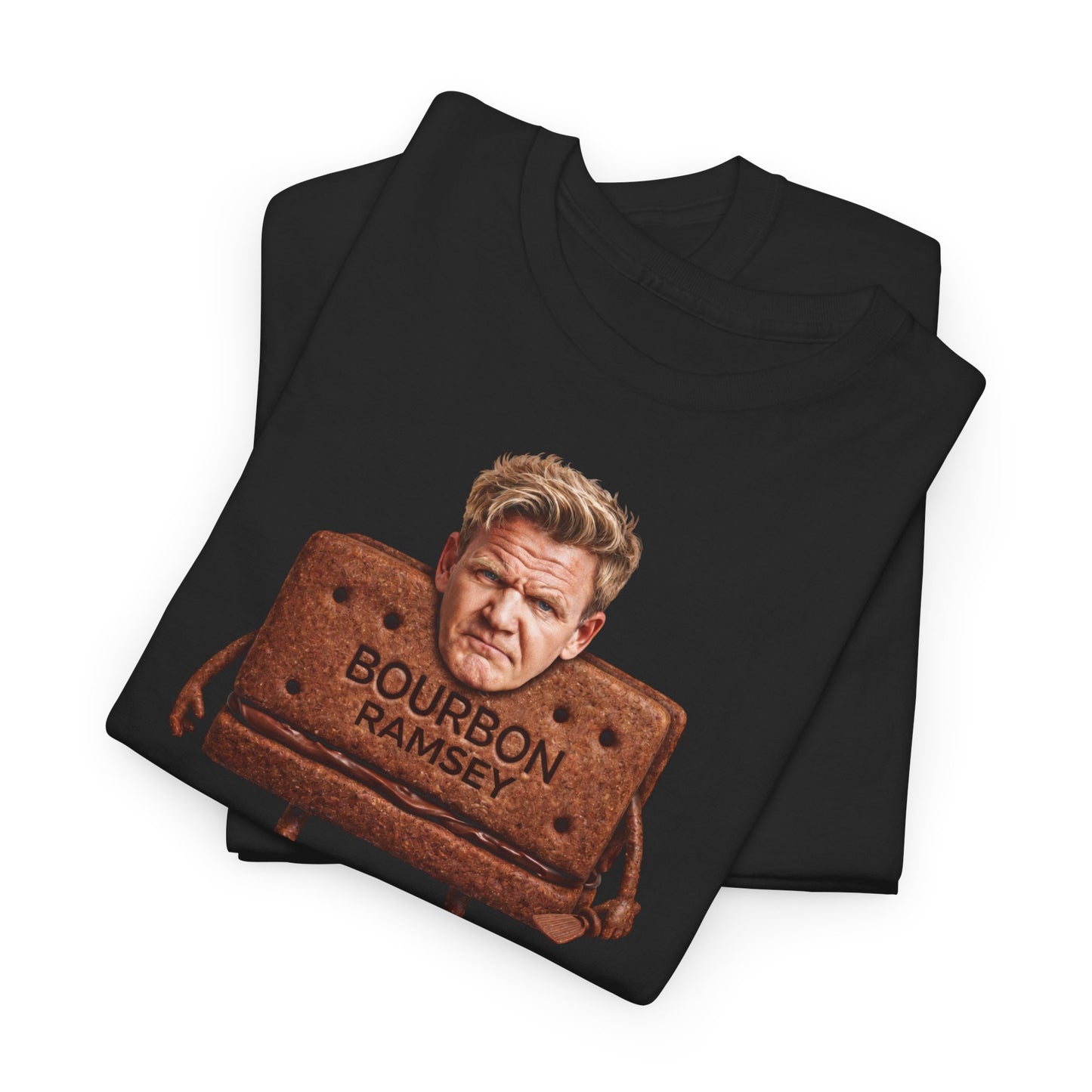 "Bourbon Ramsey" Unisex Heavy Cotton Tee