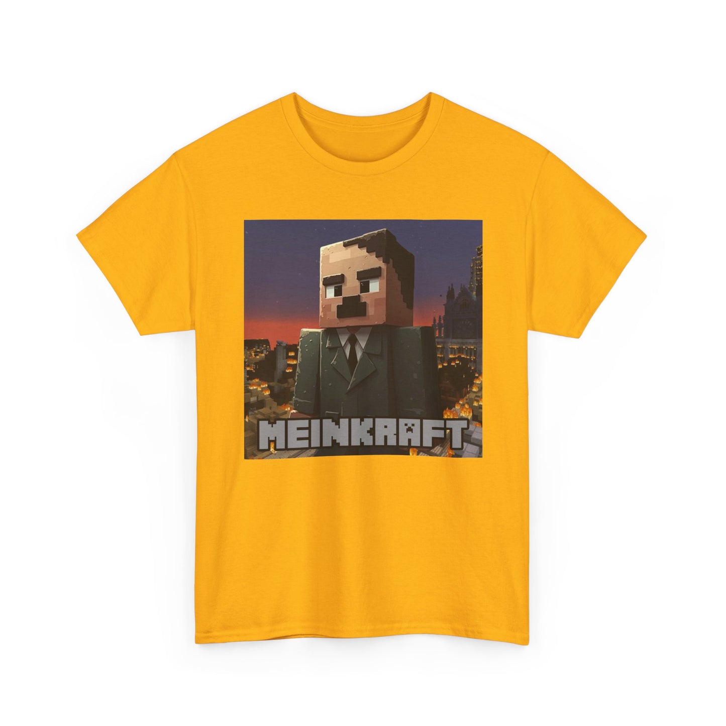 "Meinkraft (Minecraft)" Unisex Heavy Cotton Tee