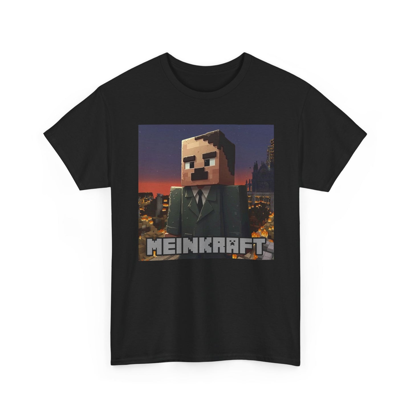 "Meinkraft (Minecraft)" Unisex Heavy Cotton Tee