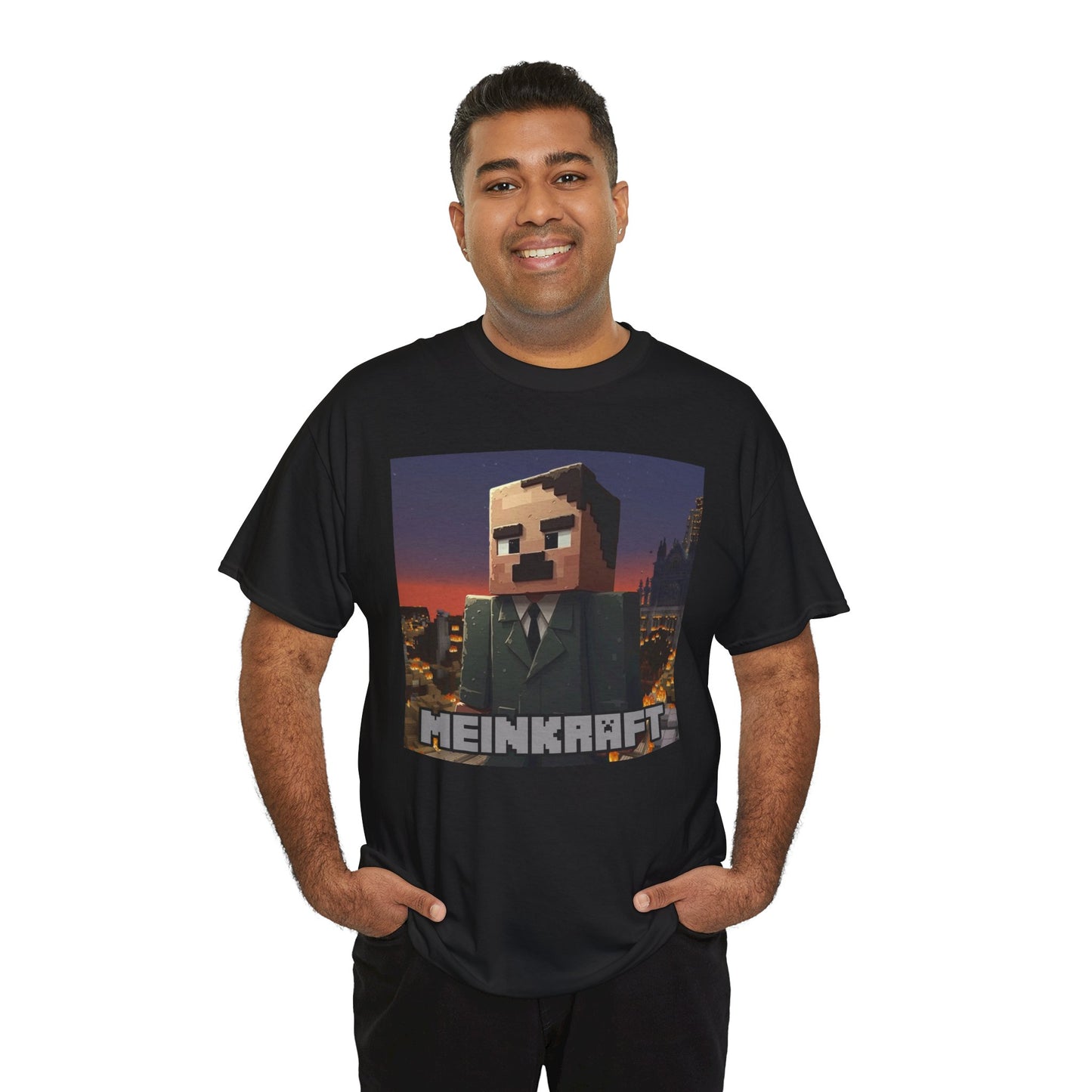 "Meinkraft (Minecraft)" Unisex Heavy Cotton Tee