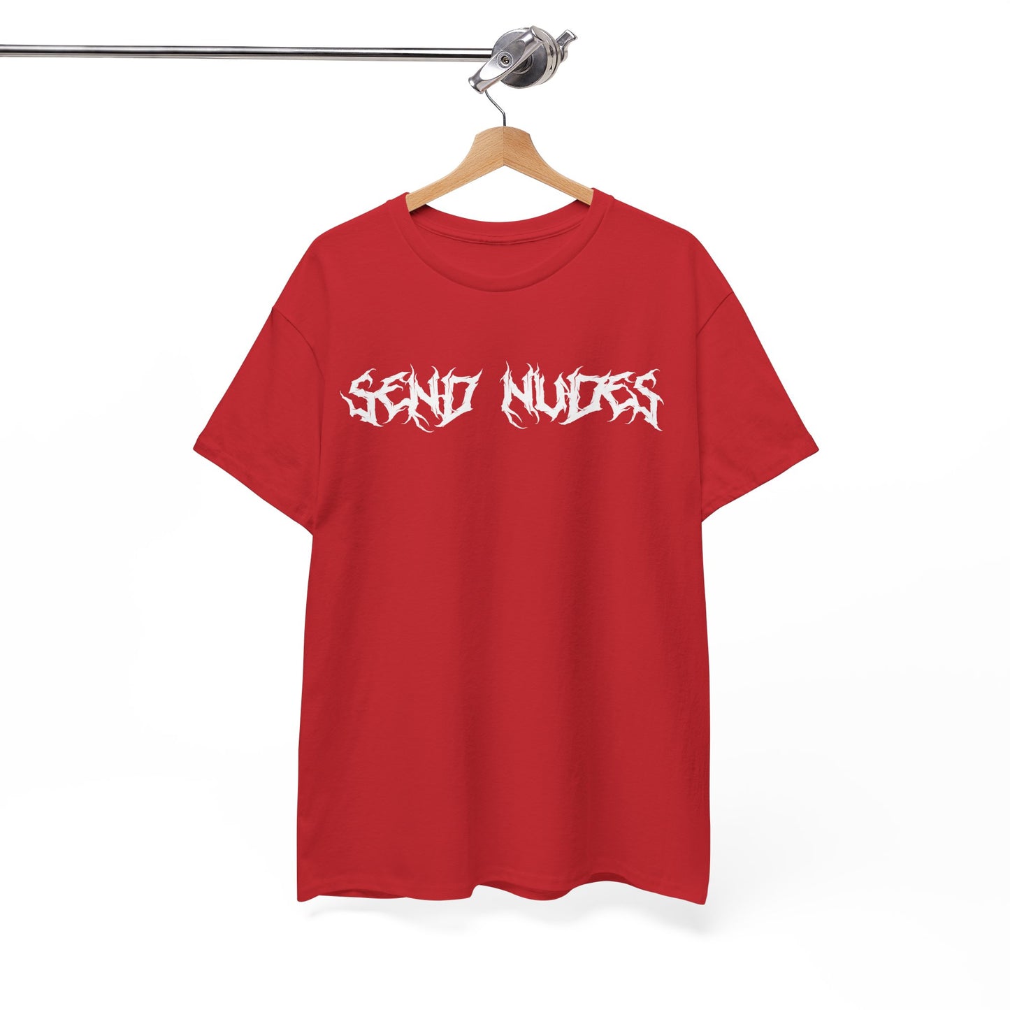 "Send Nudes" Funny Unisex Heavy Cotton Tee