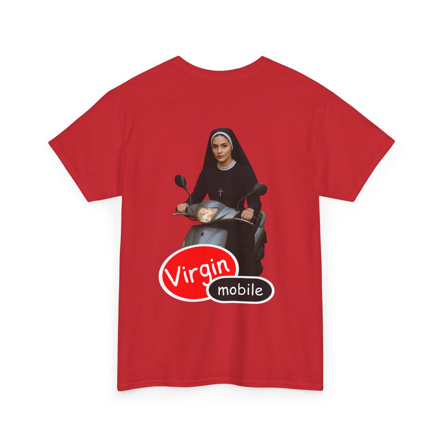 "Virgin Mobile" Unisex Heavy Cotton Tee