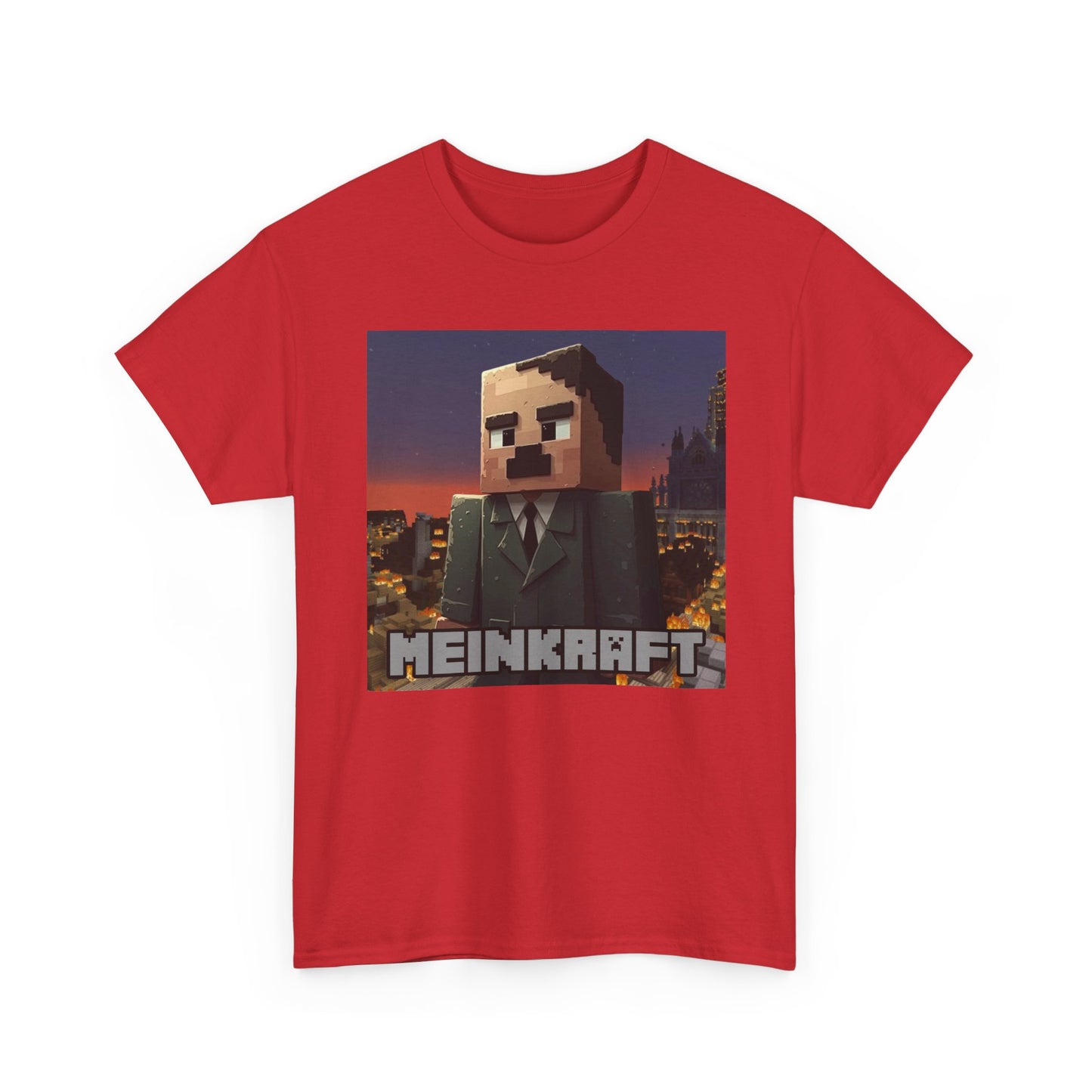 "Meinkraft (Minecraft)" Unisex Heavy Cotton Tee