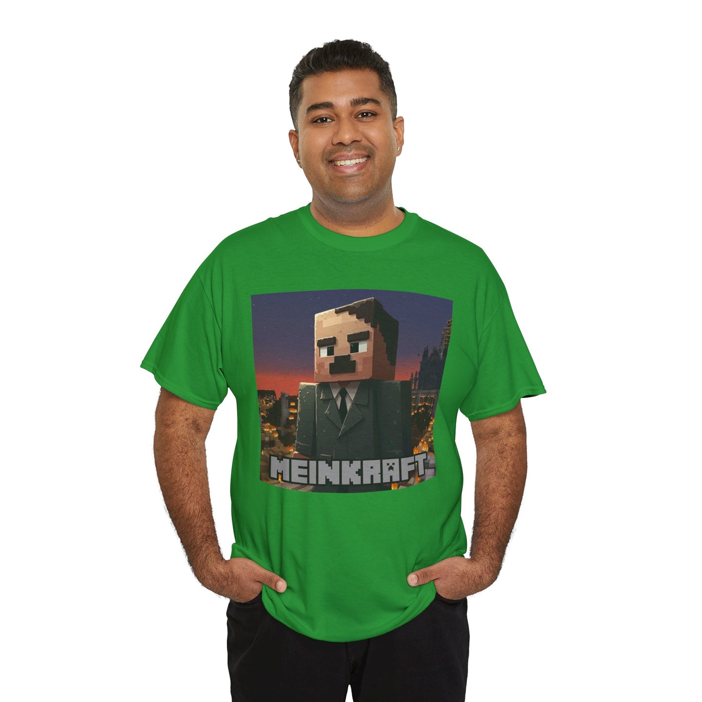 "Meinkraft (Minecraft)" Unisex Heavy Cotton Tee