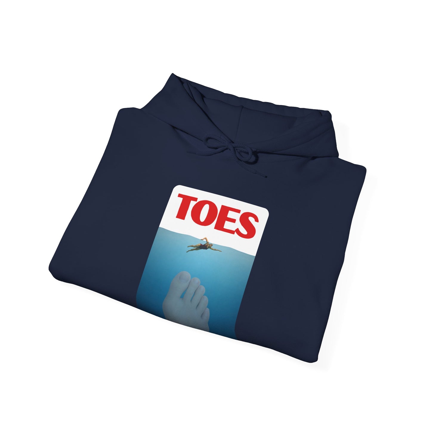 "Toes" (Jaws) Funny Unisex Heavy Blend™ Hooded Sweatshirt
