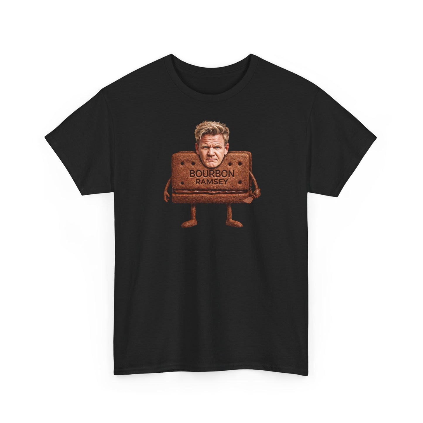 "Bourbon Ramsey" Unisex Heavy Cotton Tee