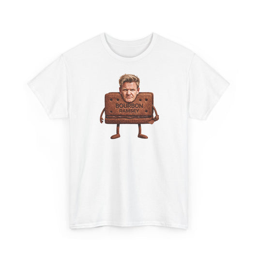 "Bourbon Ramsey" Unisex Heavy Cotton Tee