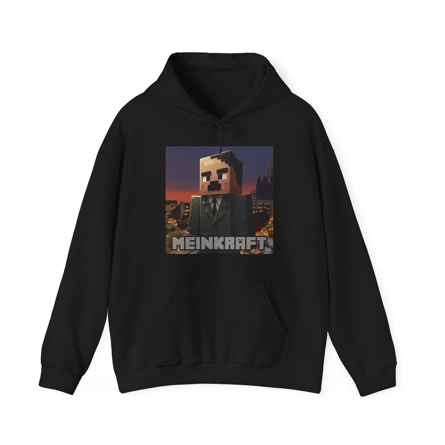 "Meinkraft" (Minecraft) Unisex Heavy Blend™ Hooded Sweatshirt