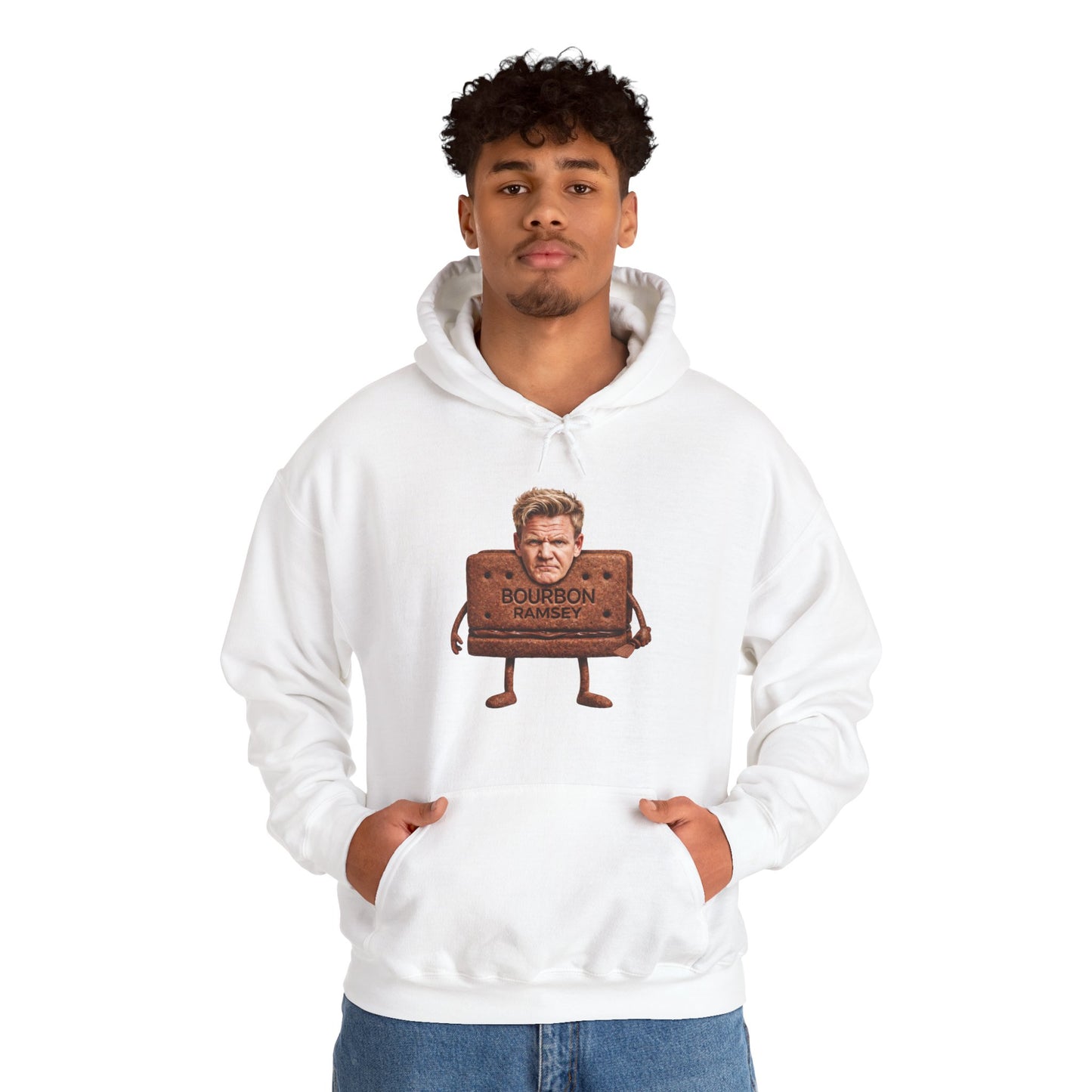 "Bourbon Ramsey" Unisex Heavy Blend™ Hooded Sweatshirt