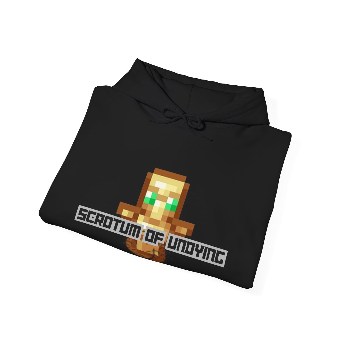 "Scrotum of Undying" (Minecraft) Unisex Heavy Blend™ Hooded Sweatshirt