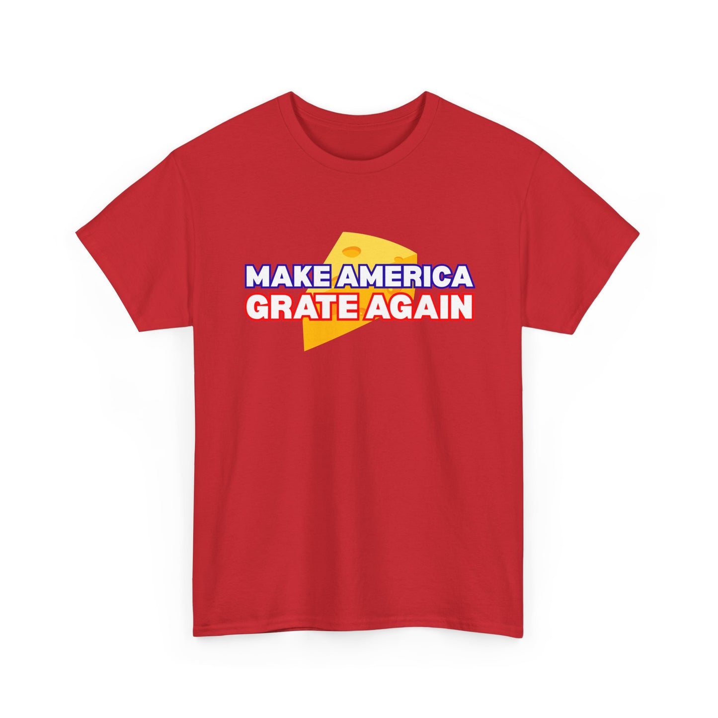 "Make America Grate Again" (Donald Trump) Unisex Heavy Cotton Tee