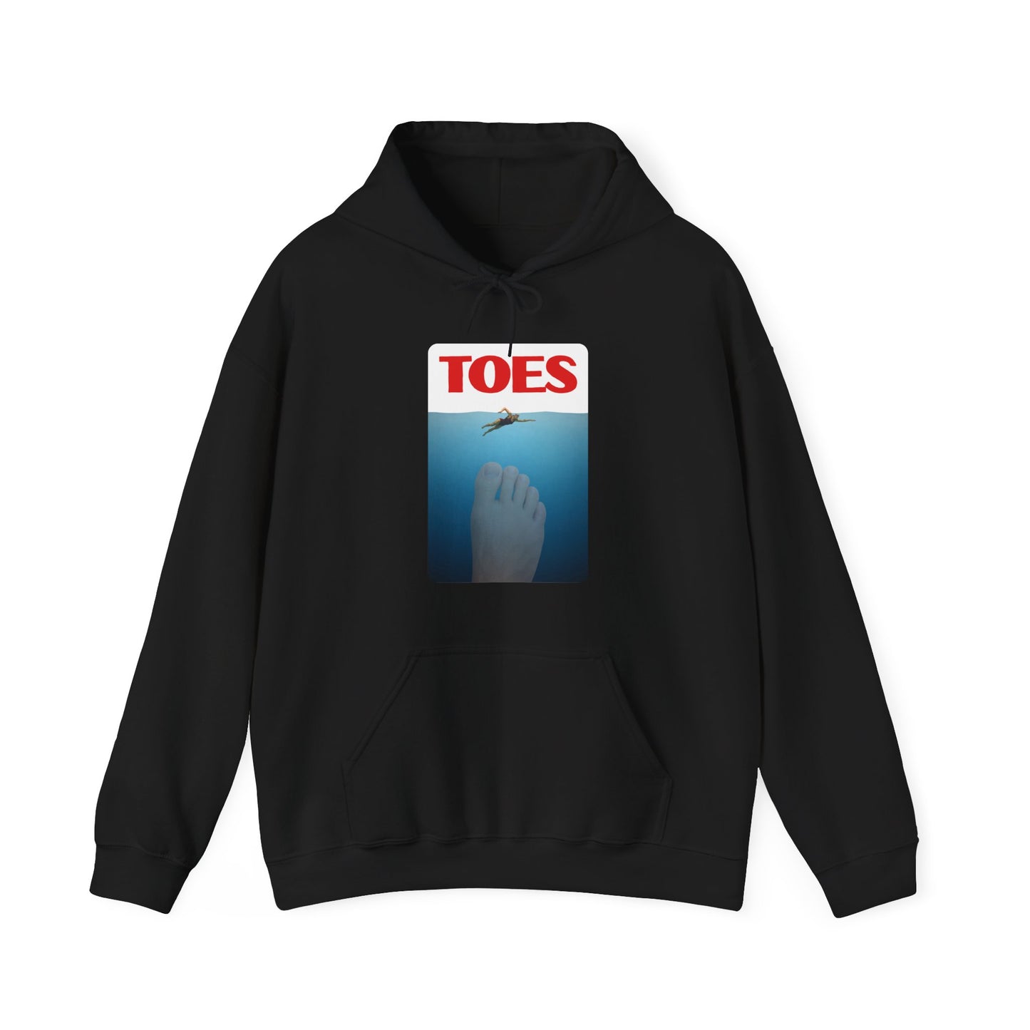 "Toes" (Jaws) Funny Unisex Heavy Blend™ Hooded Sweatshirt