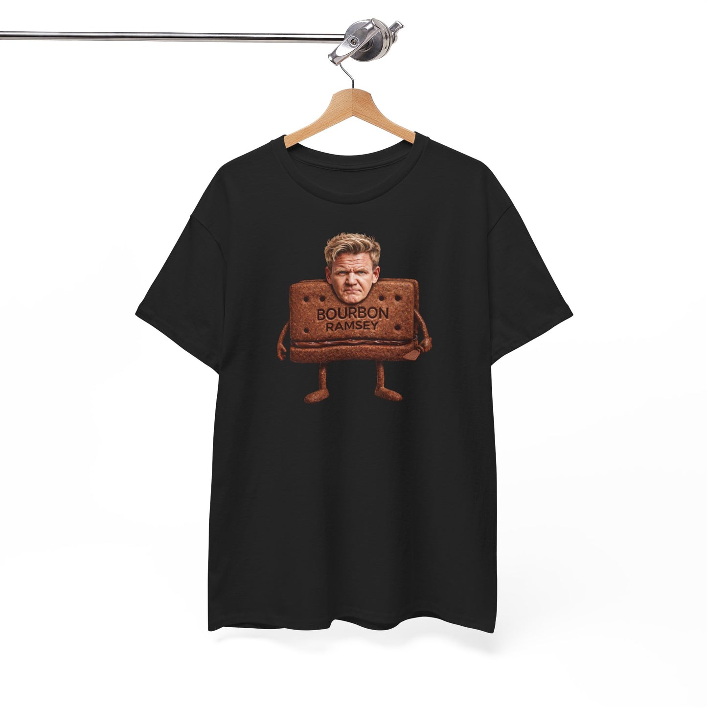"Bourbon Ramsey" Unisex Heavy Cotton Tee