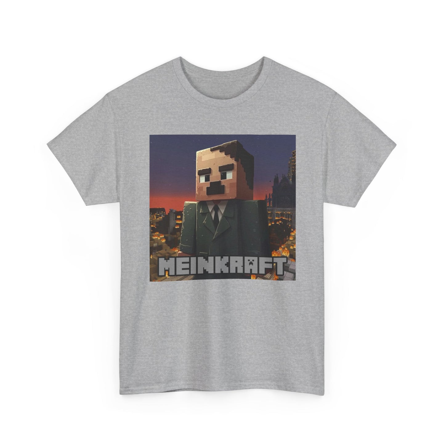 "Meinkraft (Minecraft)" Unisex Heavy Cotton Tee