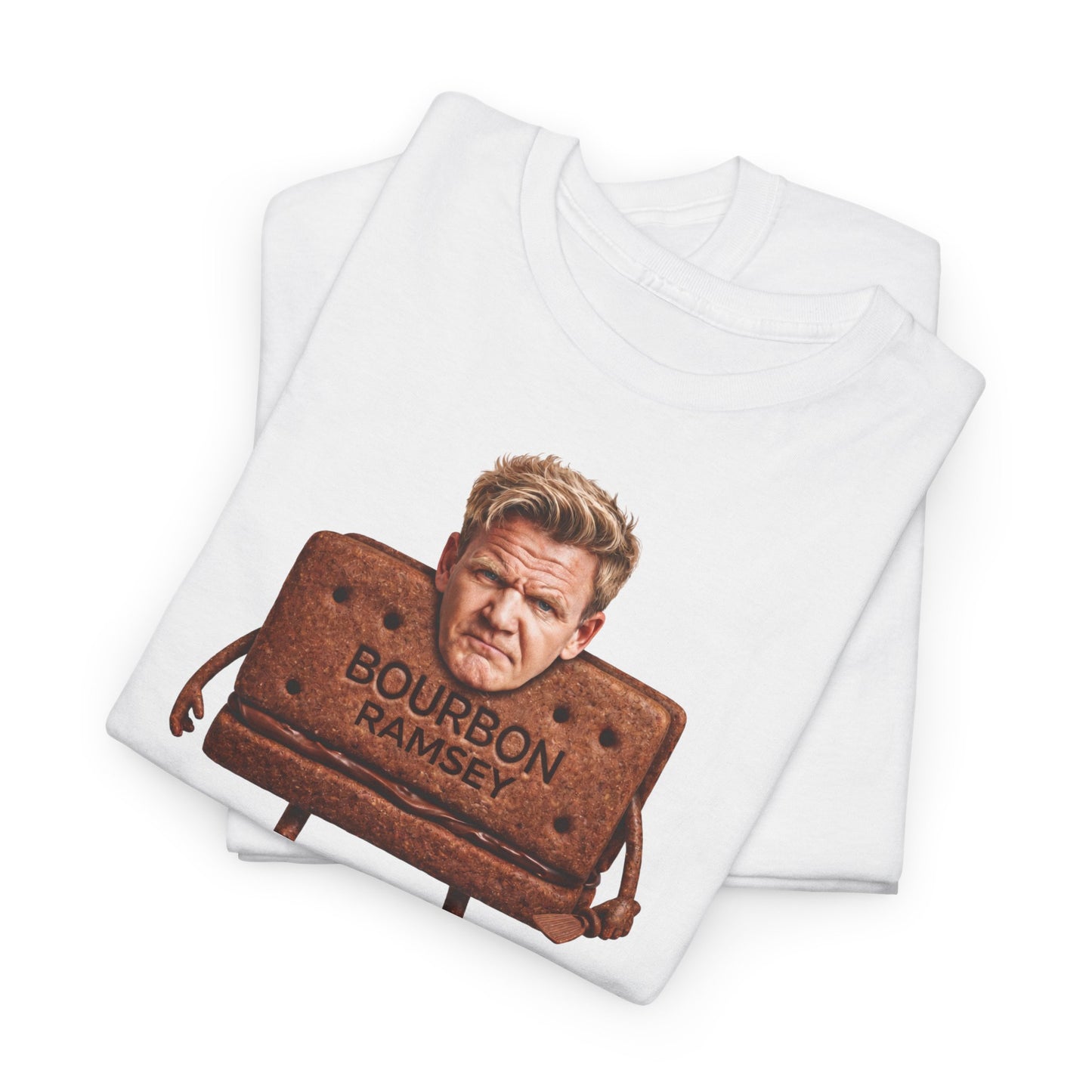 "Bourbon Ramsey" Unisex Heavy Cotton Tee