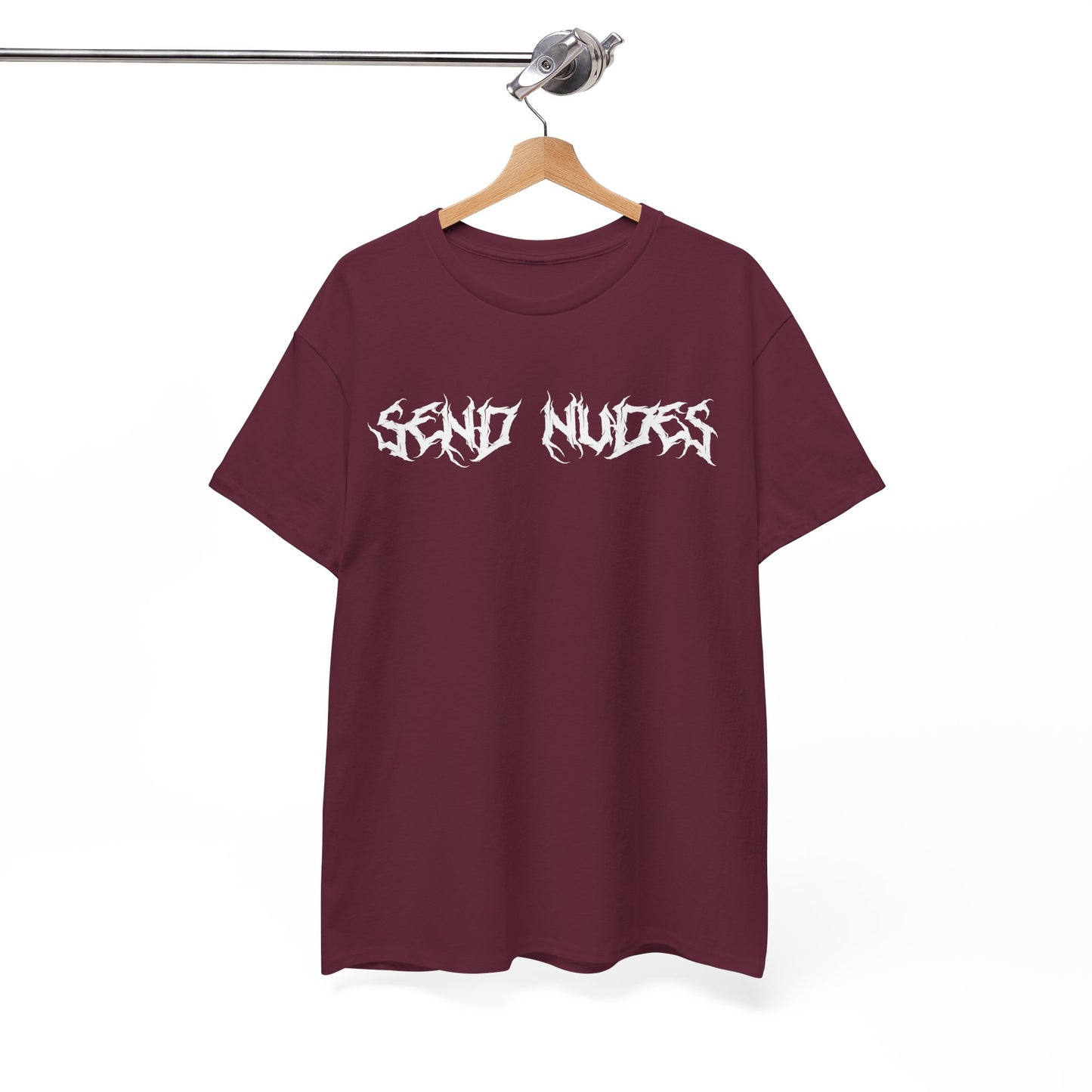 "Send Nudes" Funny Unisex Heavy Cotton Tee