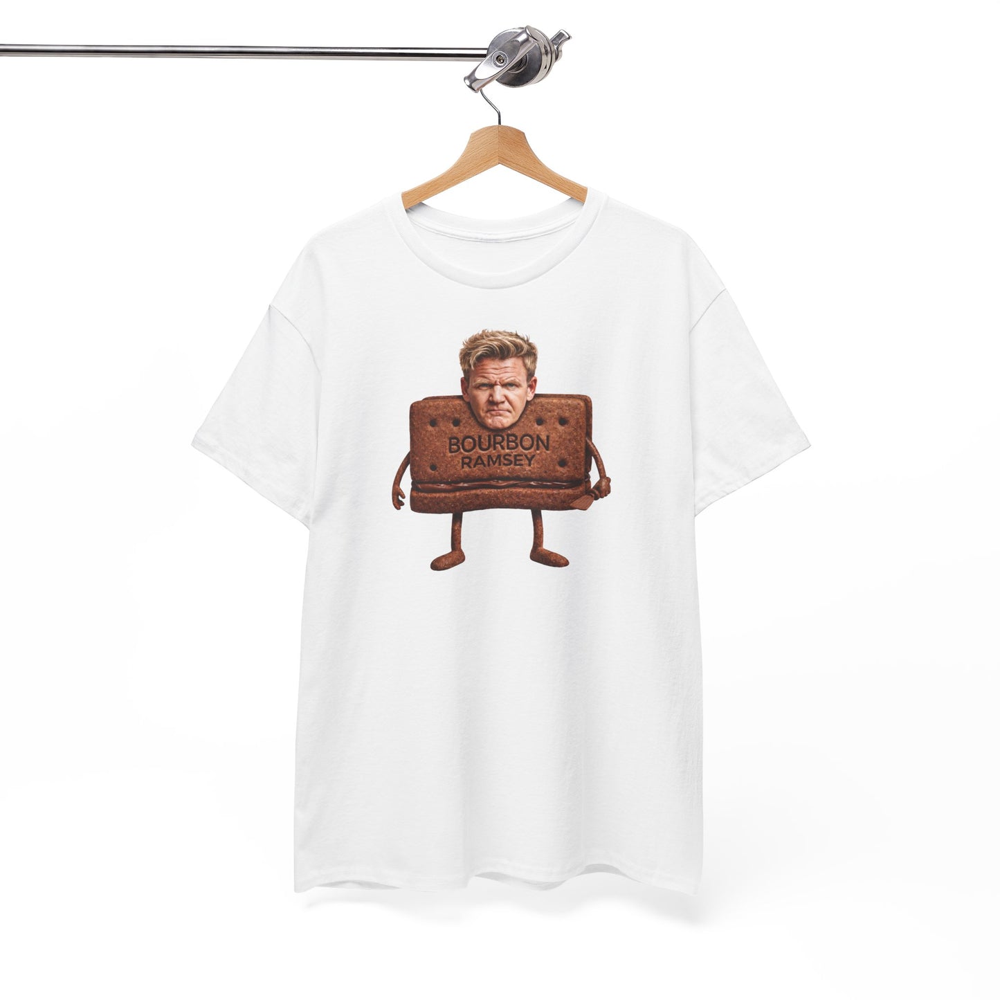 "Bourbon Ramsey" Unisex Heavy Cotton Tee