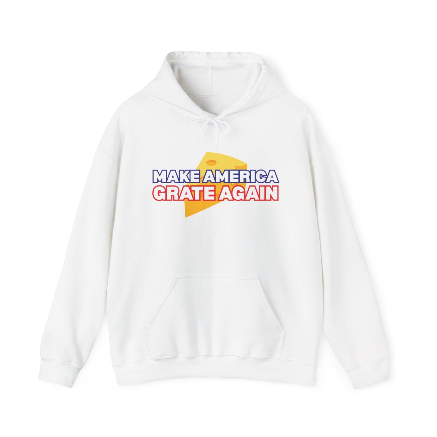 "Make America Grate Again" (Donald Trump) Unisex Heavy Blend™ Hooded Sweatshirt