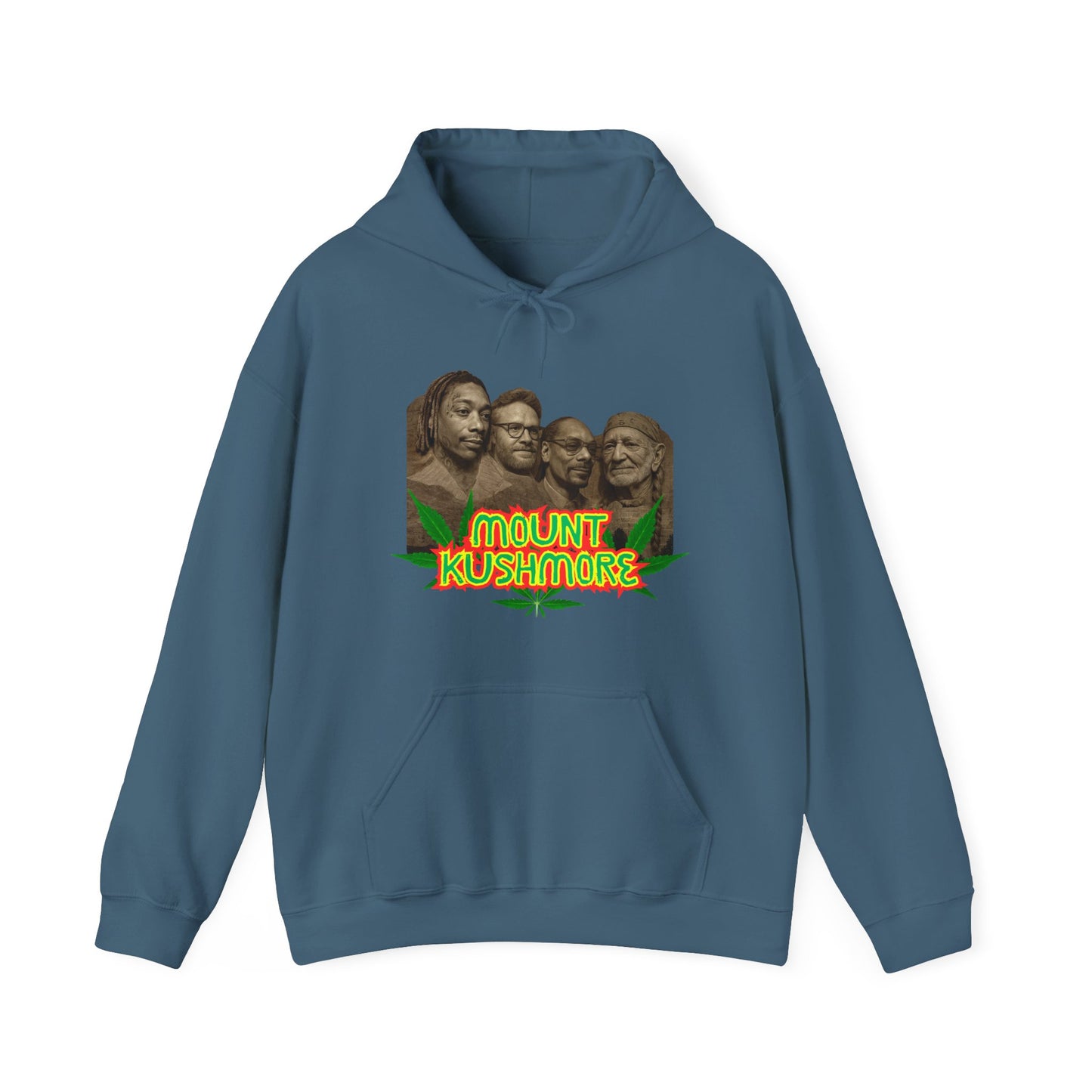"Mount Kushmore" Unisex Heavy Blend™ Hooded Sweatshirt