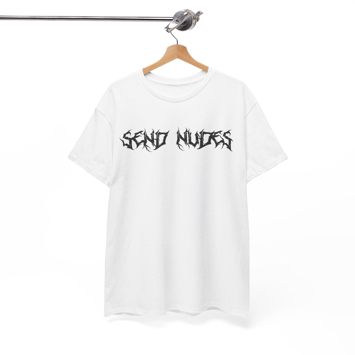 "Send Nudes" Funny Unisex Heavy Cotton Tee