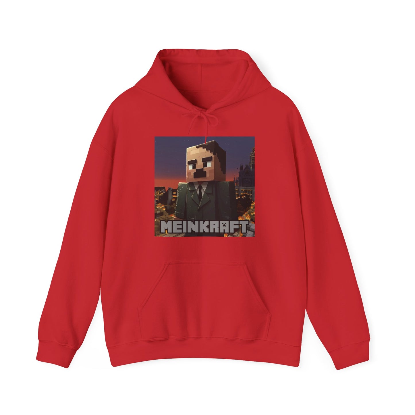 "Meinkraft" (Minecraft) Unisex Heavy Blend™ Hooded Sweatshirt