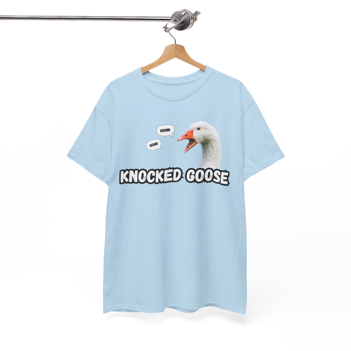 "Knocked Goose" Unisex Heavy Cotton Tee
