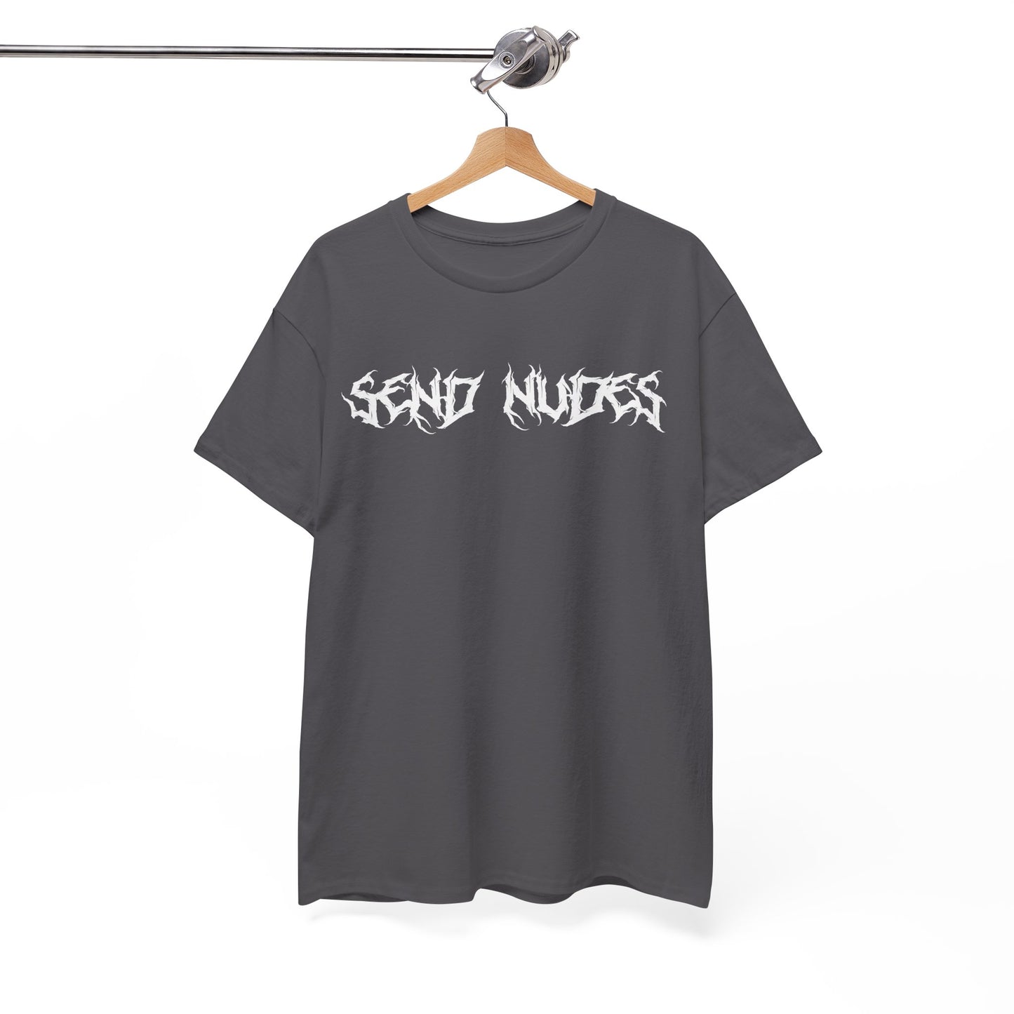 "Send Nudes" Funny Unisex Heavy Cotton Tee