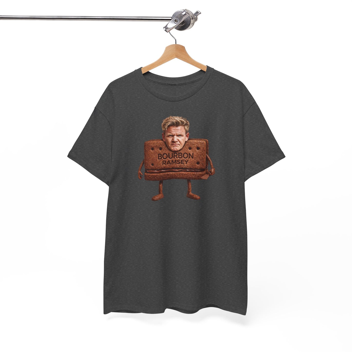"Bourbon Ramsey" Unisex Heavy Cotton Tee