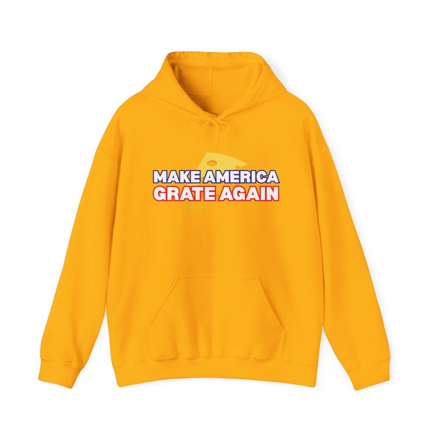 "Make America Grate Again" (Donald Trump) Unisex Heavy Blend™ Hooded Sweatshirt