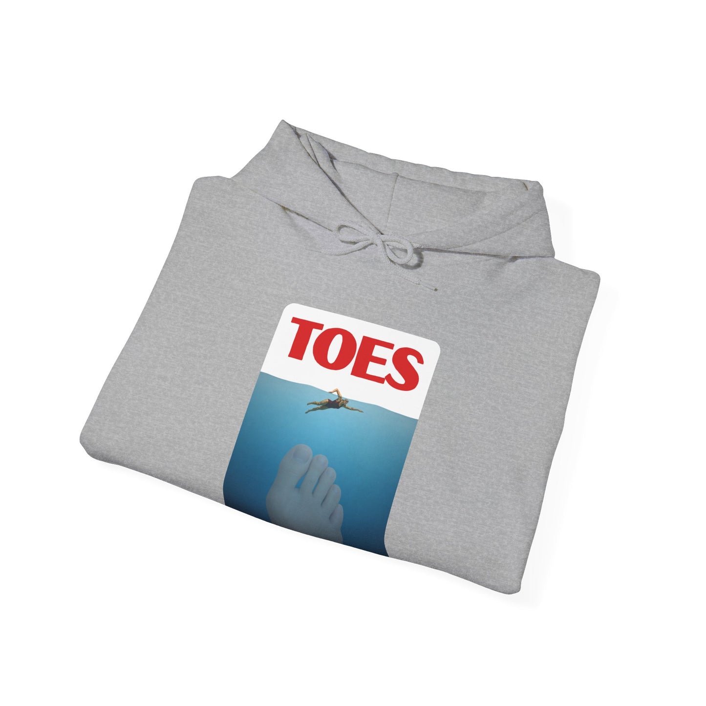 "Toes" (Jaws) Funny Unisex Heavy Blend™ Hooded Sweatshirt