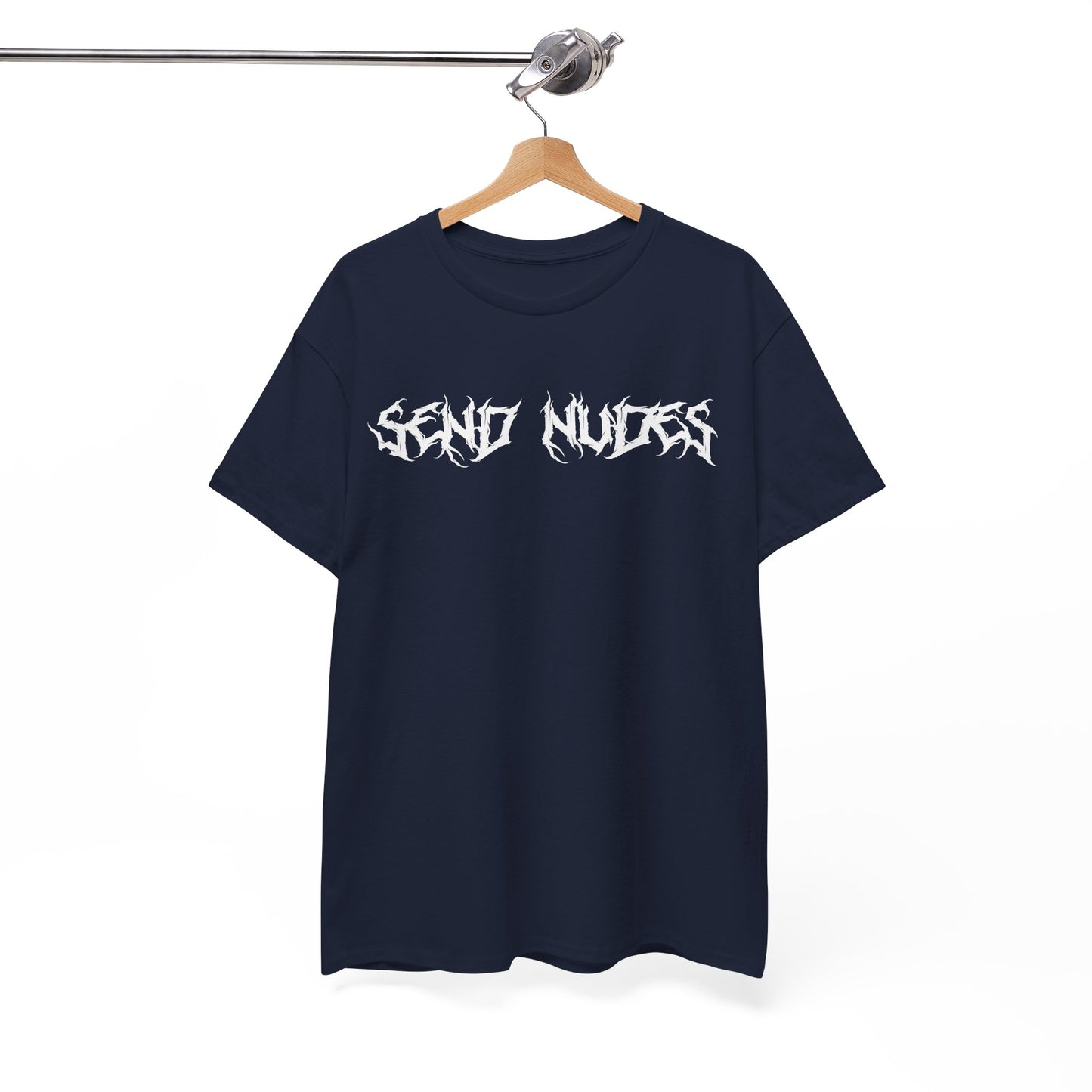 "Send Nudes" Funny Unisex Heavy Cotton Tee