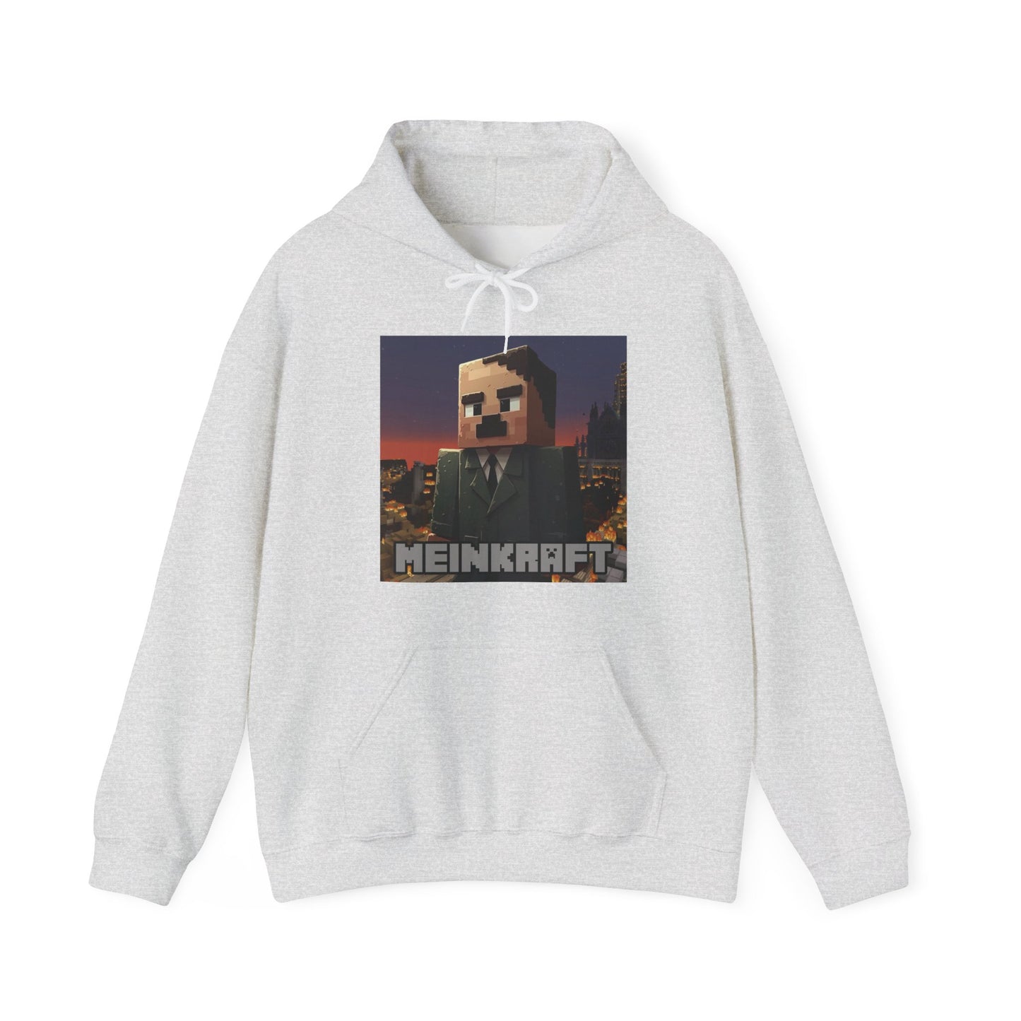 "Meinkraft" (Minecraft) Unisex Heavy Blend™ Hooded Sweatshirt
