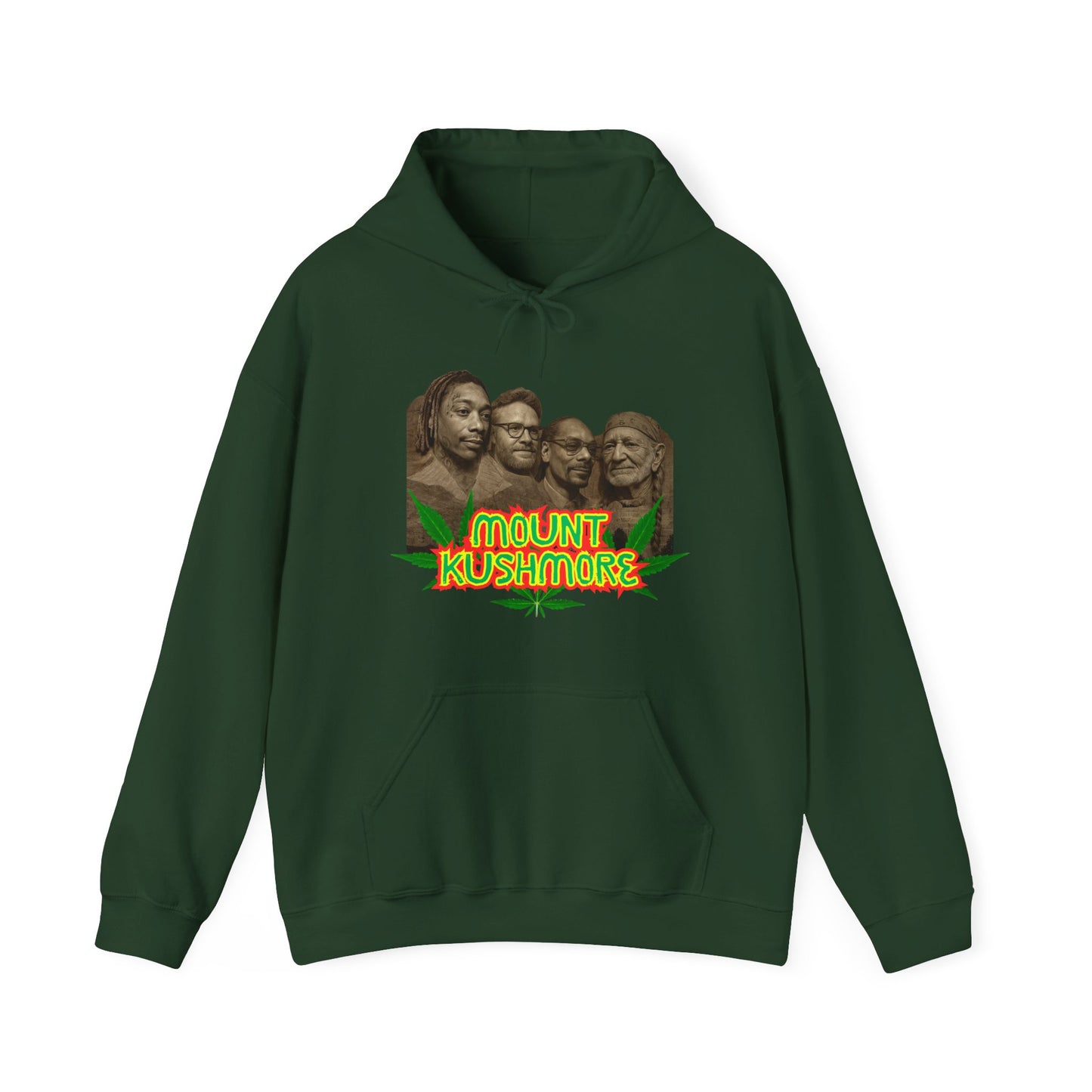 "Mount Kushmore" Unisex Heavy Blend™ Hooded Sweatshirt