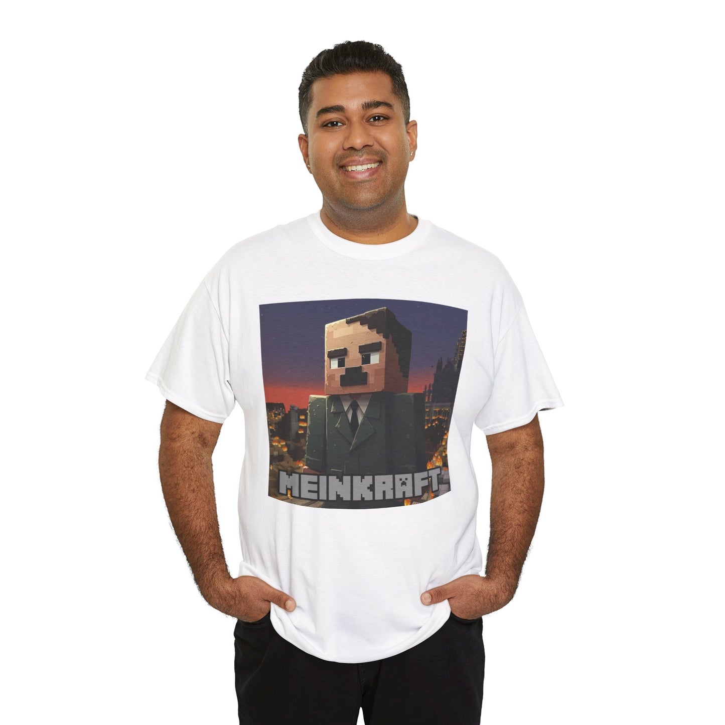 "Meinkraft" (Minecraft) Unisex Heavy Cotton Tee