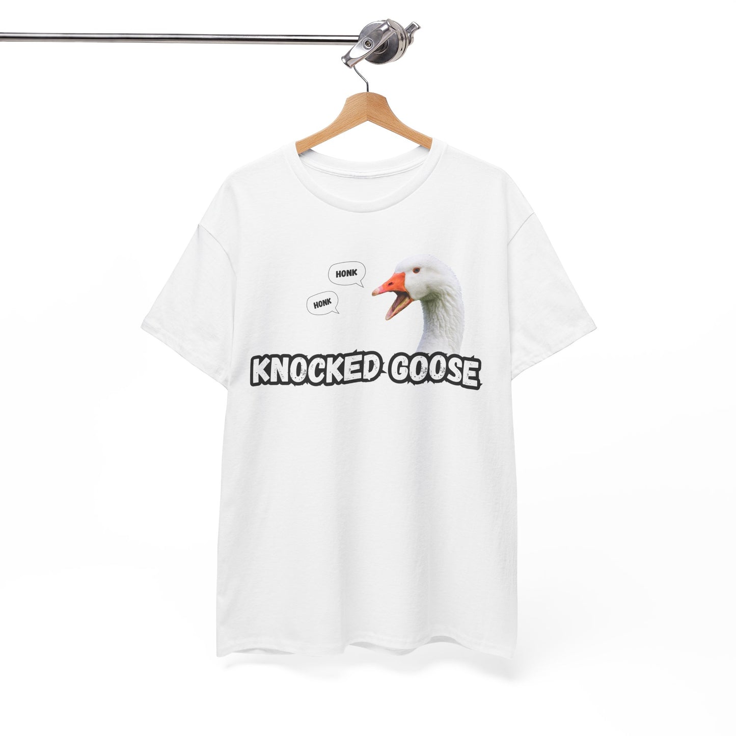 "Knocked Goose" Unisex Heavy Cotton Tee