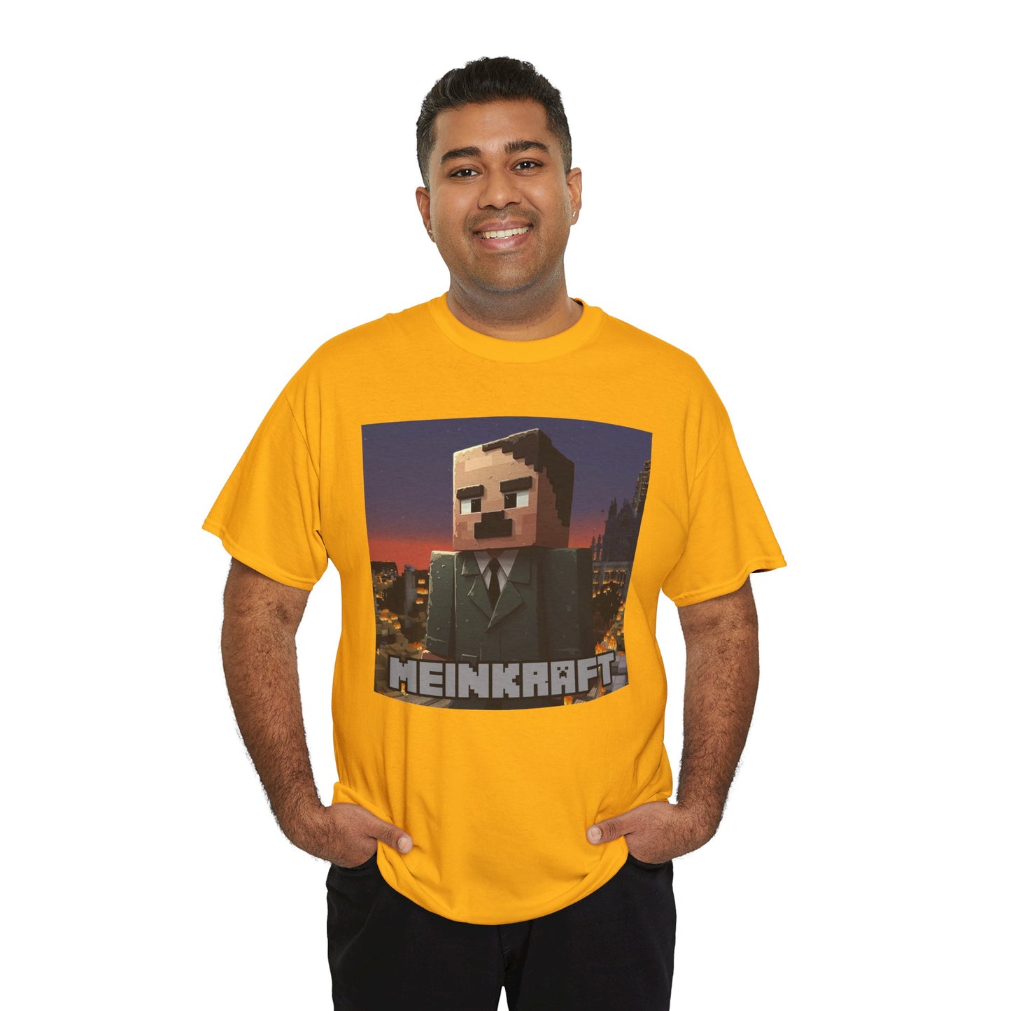 "Meinkraft (Minecraft)" Unisex Heavy Cotton Tee