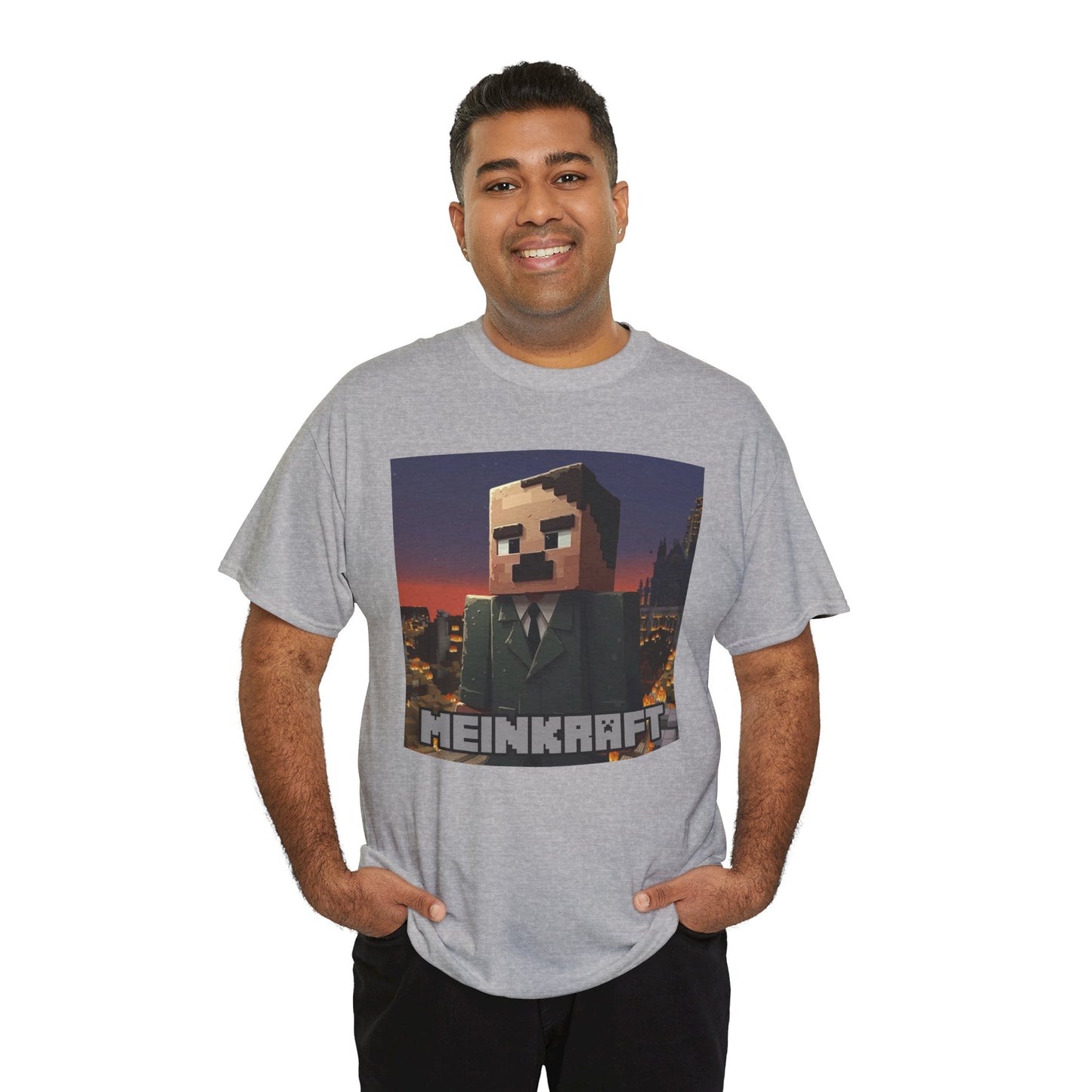 "Meinkraft (Minecraft)" Unisex Heavy Cotton Tee