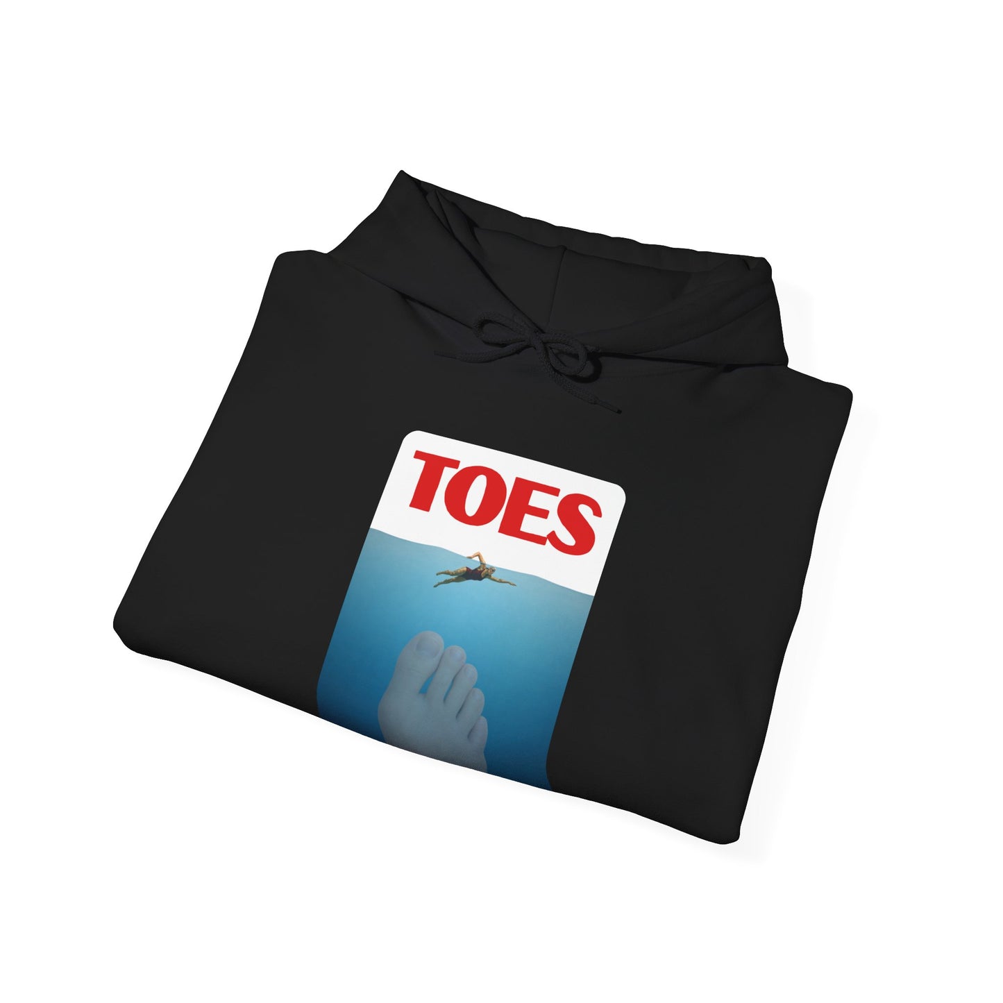 "Toes" (Jaws) Funny Unisex Heavy Blend™ Hooded Sweatshirt
