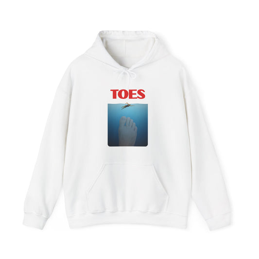 "Toes" (Jaws) Funny Unisex Heavy Blend™ Hooded Sweatshirt