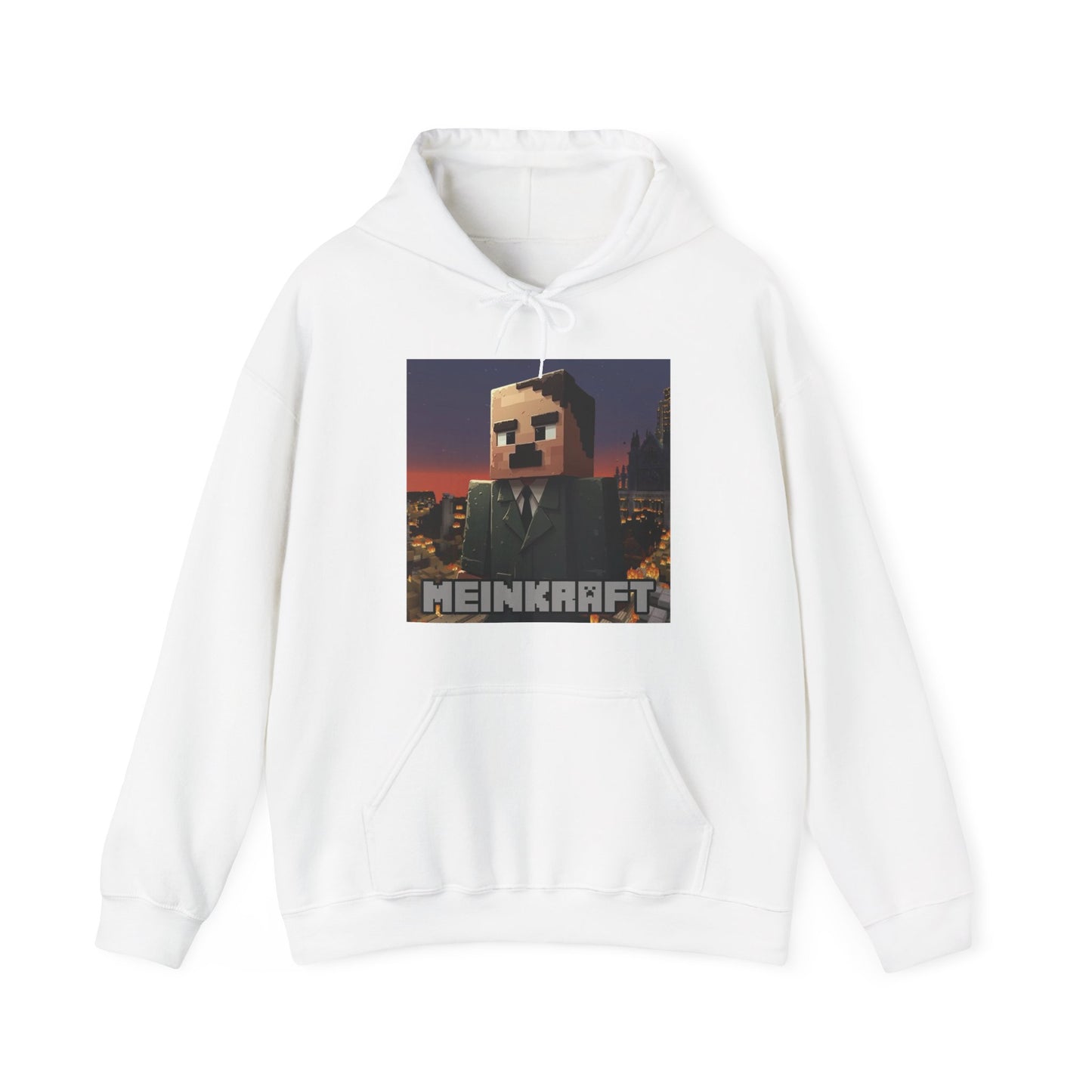 "Meinkraft" (Minecraft) Unisex Heavy Blend™ Hooded Sweatshirt