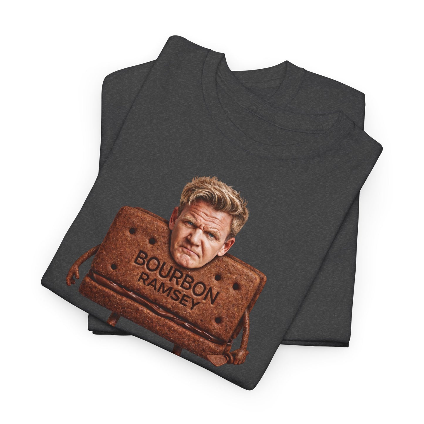 "Bourbon Ramsey" Unisex Heavy Cotton Tee